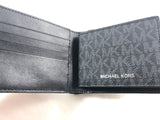 New Authentic Michael Kors Men's Cooper Billfold Wallet with Passcase