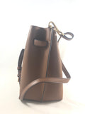 New Authentic Michael Kors Leather Emilia Small Bucket Bag Messenger Crossbody