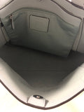 New Authentic Coach C5676 Colorblock Horse and Carriage Leather City Tote Bag