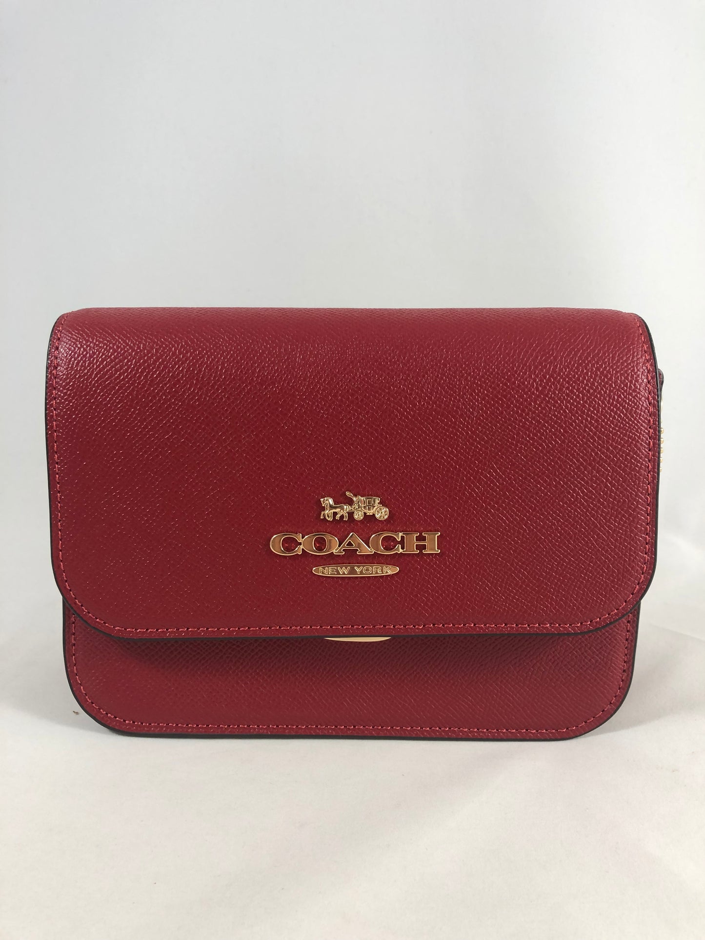 New Authentic Coach C5626 Crossgrain Leather Mini Brynn Crossbody