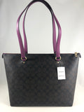 New Authentic Coach 79609 Signature Gallery Tote Bag Handbag