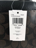 New Authentic Coach C7226 Signature Canvas Pepper Satchel Handbag Crossbody