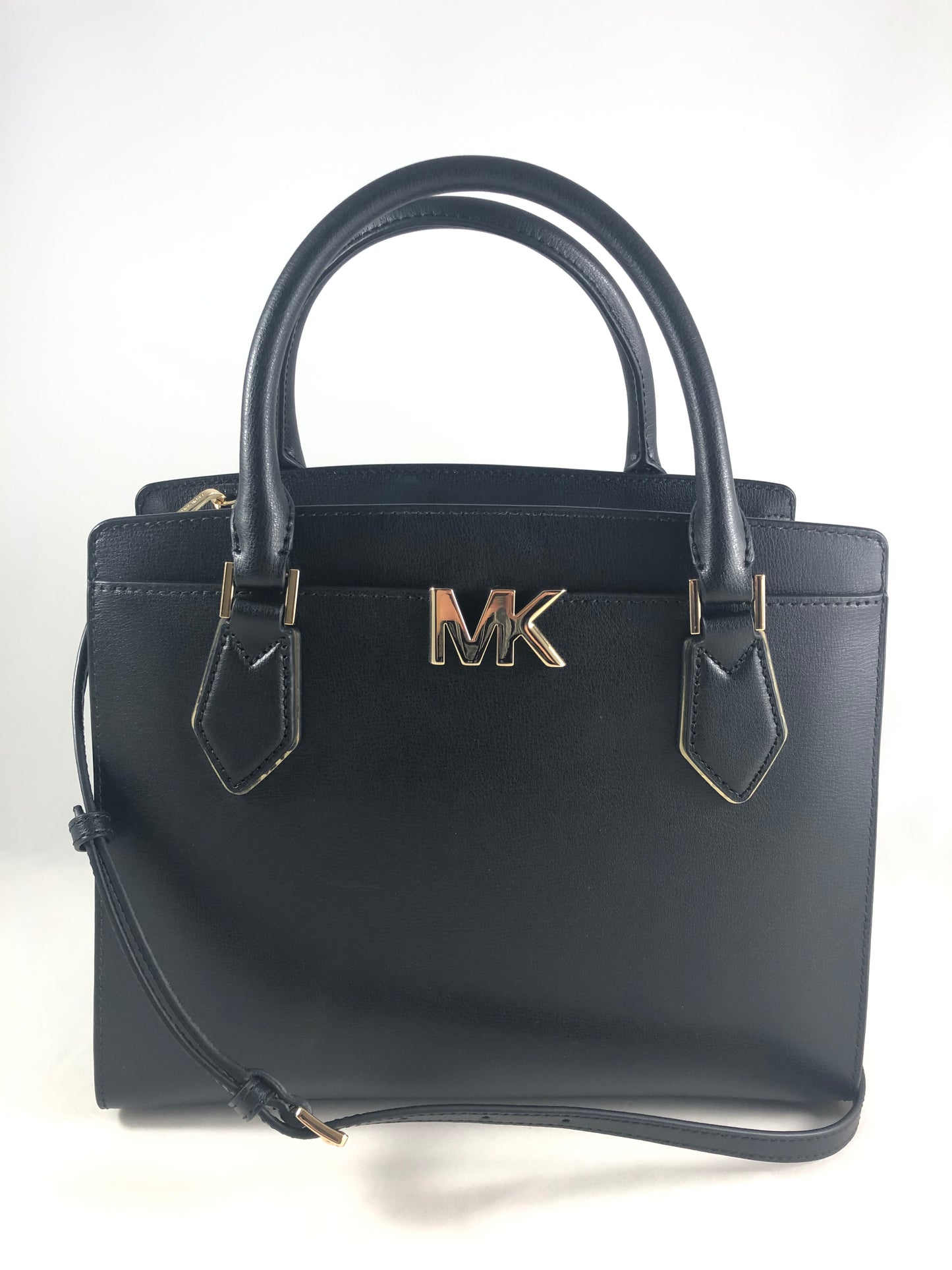 New Authentic Michael Kors Mott Leather Large Satchel Shoulder Bag