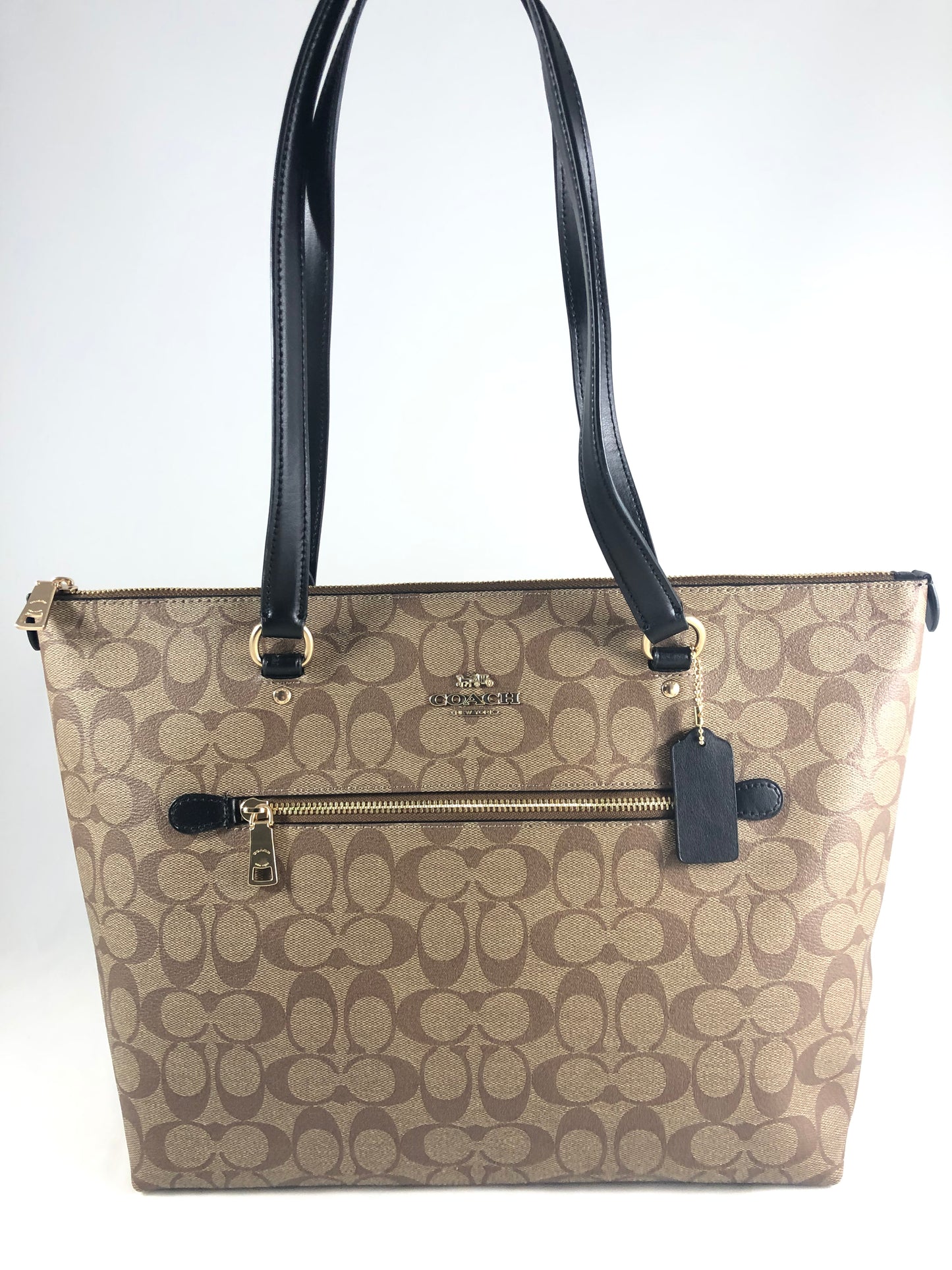 New Authentic Coach 79609 Signature Gallery Tote Bag Handbag