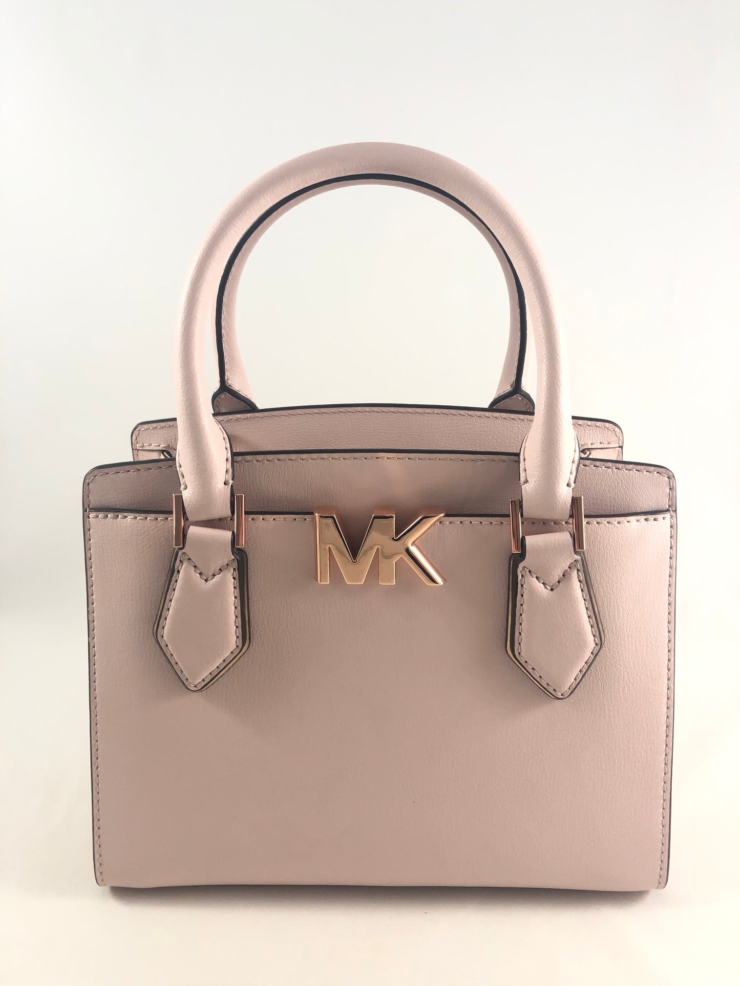 New Authentic Michael Kors Leather Mott Medium Messenger Satchel Handbag Purse