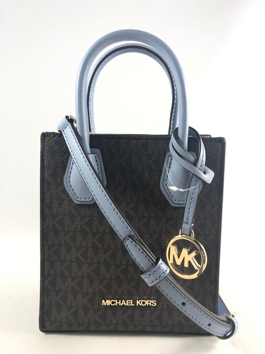 New Authentic Michael Kors Mercer XS NS Shopper Crossbody Handbag Purse