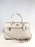 New Authentic Coach F79946 Leather Rowan Satchel Handbag Shoulderbag