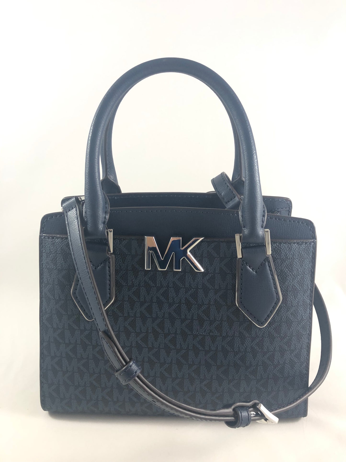 New Authentic Michael Kors Mott Medium Messenger Satchel Handbag Purse