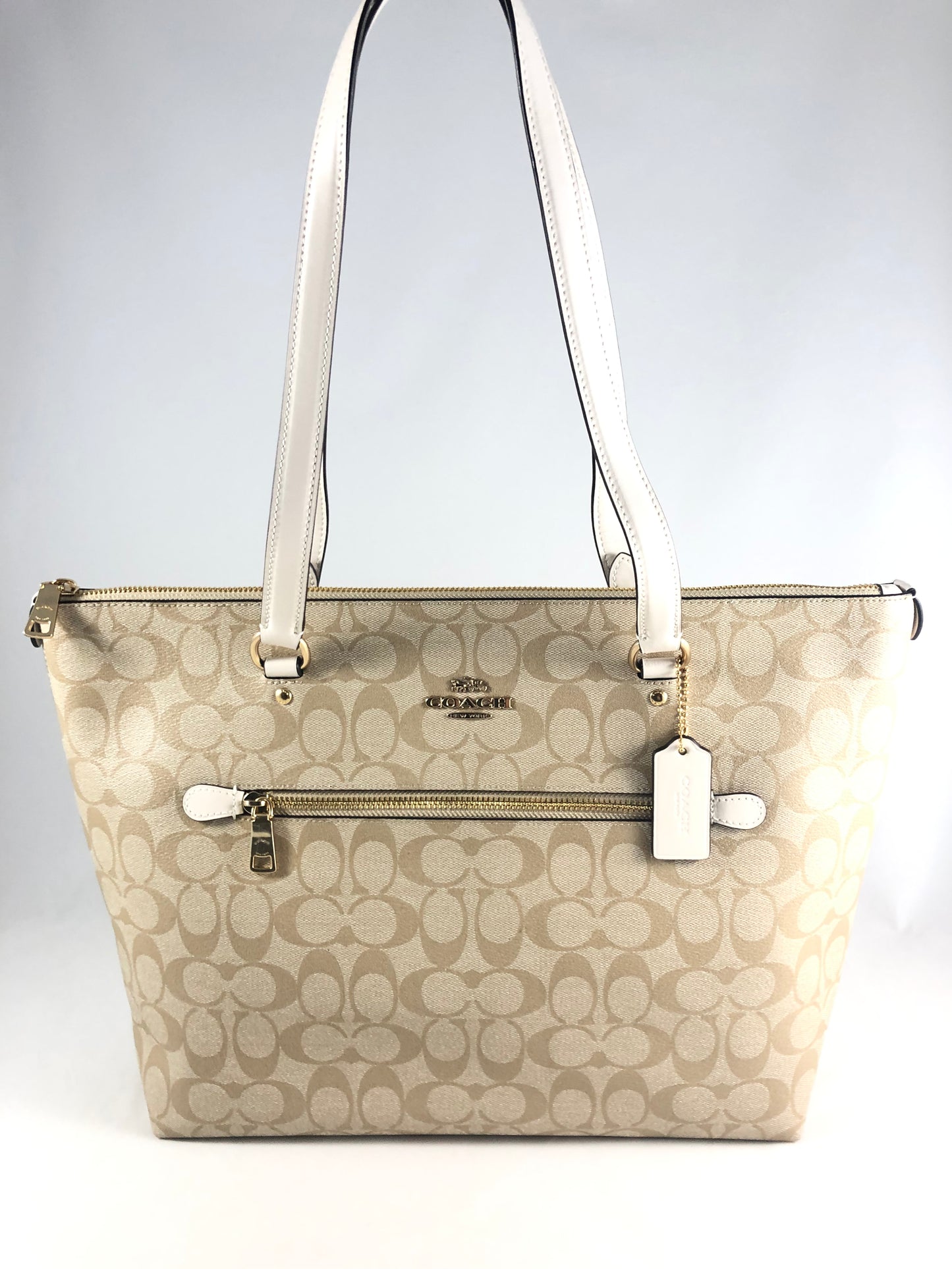 New Authentic Coach 79609 Signature Gallery Tote Bag Handbag