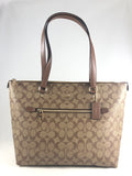 New Authentic Coach 79609 Signature Gallery Tote Bag Handbag