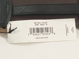 New Authentic Coach 6138 Leather Logo Buckle Belt Black